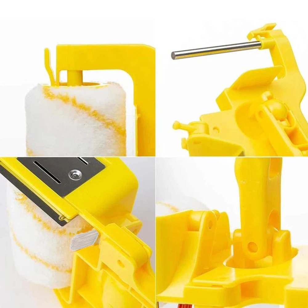 NEW Handheld Clean-Cut Paint Edger Roller Brush For Home Wall Ceilings Portable