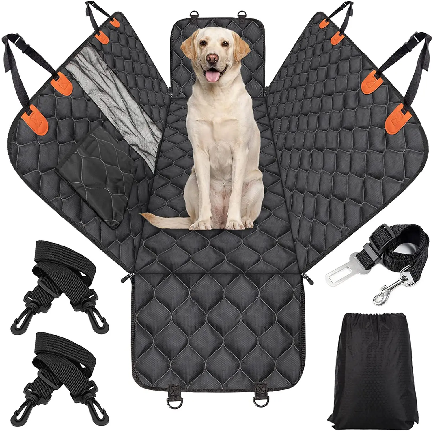 Car pet mat waterproof car dog seat cover rear