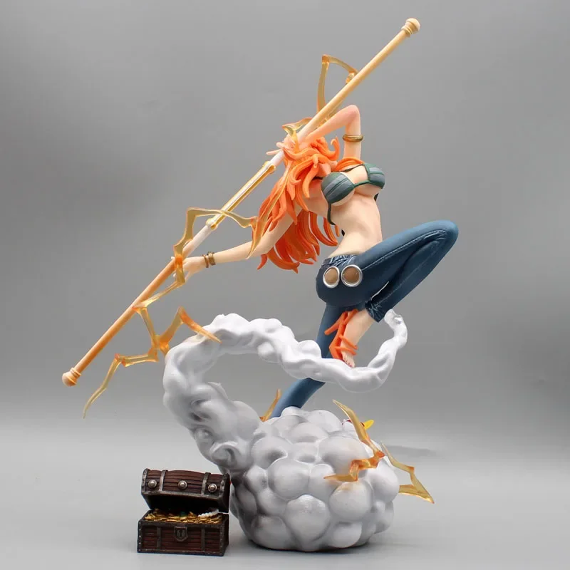 

One Piece 29cm Nami Anime Figure Sexy Action Figurine Hentai Pvc Model Statue Doll Desktop Room Collectible Adult Toy Gift