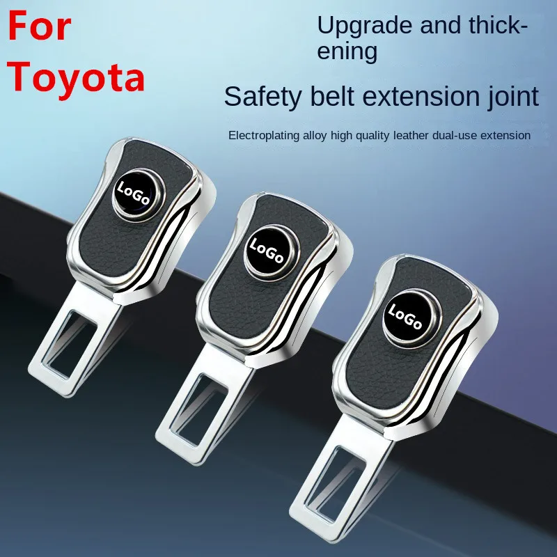 

Car seat belt buckle clips for Toyota car seat belt stopper plugs car seat belt accessories Brands LoGo 1pcs