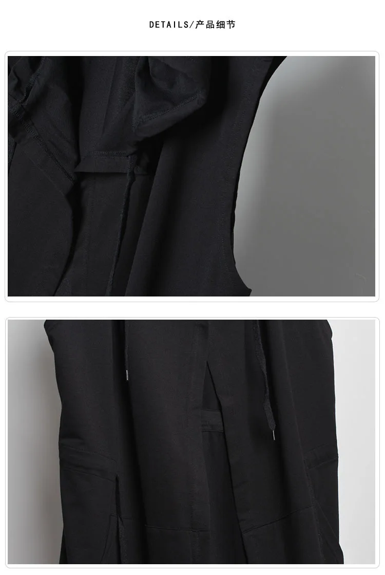 Punk Hip Hop Trench Coat 12
