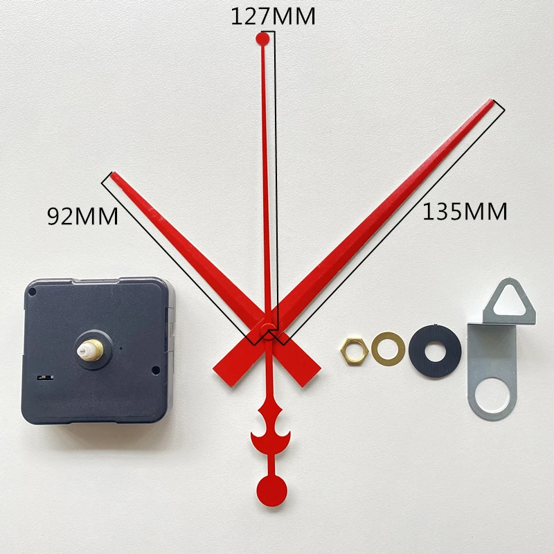 Silent Quartz Movement Wall Clock Mechanism with 12MM Shaft