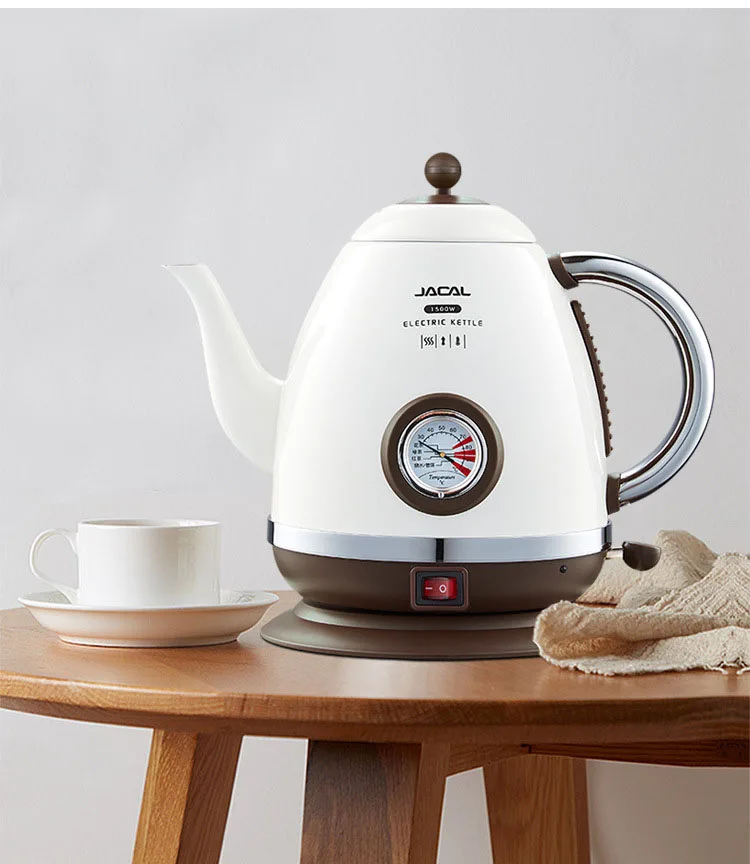 Description Picture 4 of itemElectric kettle 1.5L Boiling Tea Pot Coffee Heater Temperature Control Meter Stainless Steel Quick Heating Hot Water Boiler