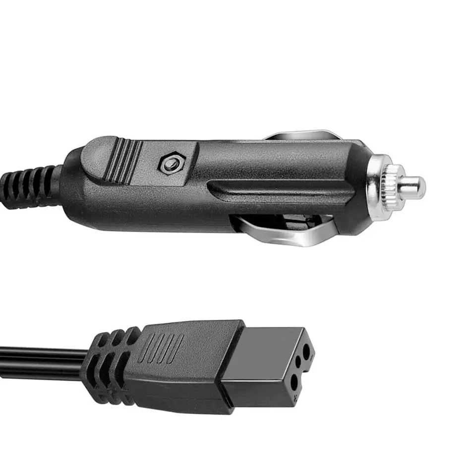 Enwye 12V DC Autokühler Kabel 1,8m - Ersatzkabel Für Kühlbox Mit 10A Sicherung