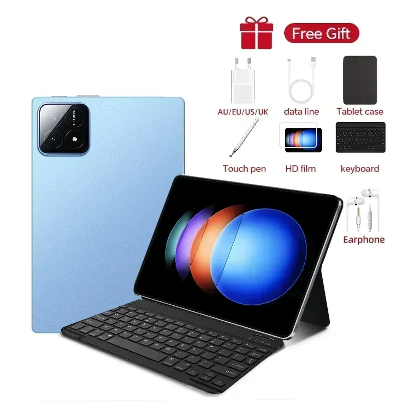thumbnail image 1 of Tableta Pad 6S Pro Android 14 versión global 2024, PC, 16 GB + 1 TB, 20000 mAh, 5G, pantalla dual de 11 pulgadas, HD 4K, tarjeta SIM dual, Bluetooth, WiFi, 1 of 5