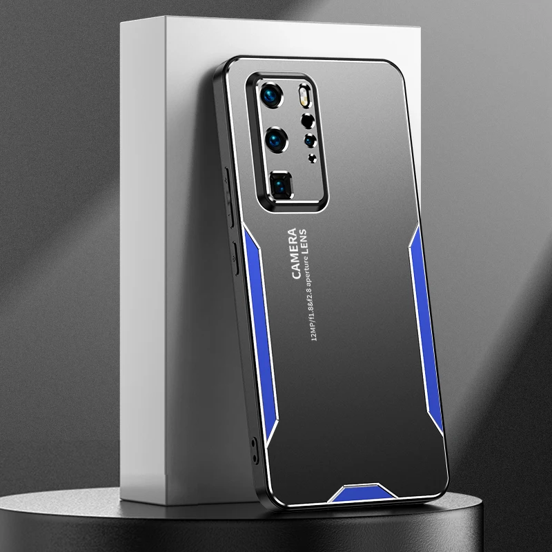 Premium Aluminum Alloy Phone Case with Full Camera Protection & Soft Silicone Cover