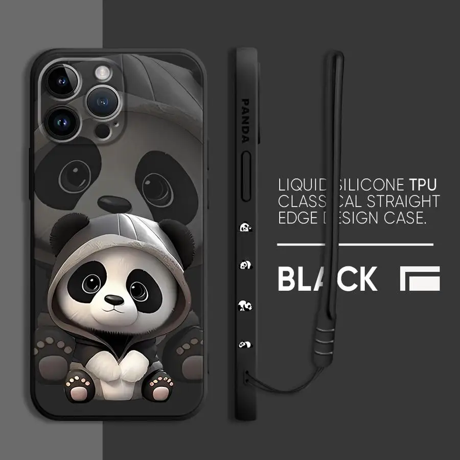 Adorable Panda Shockproof Phone Case