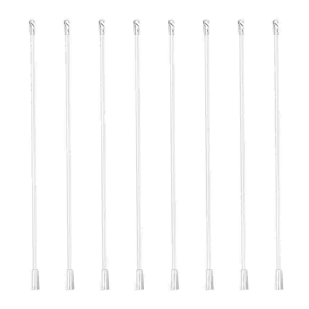 

8pcs Vertical Blind Wand Venetian Blinds Pulling Rod Plastic Blinds Wand