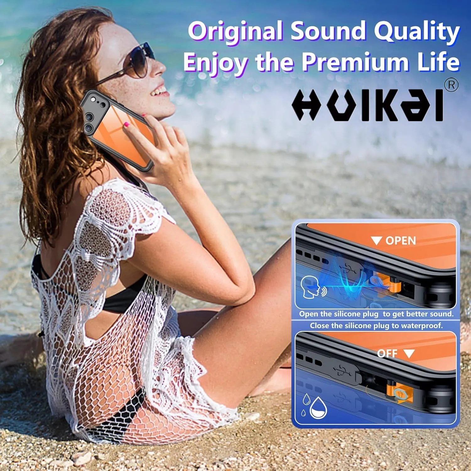Ultimate IP68 Waterproof & Drop-Proof Heavy Duty Protective Case - Full Body Protection