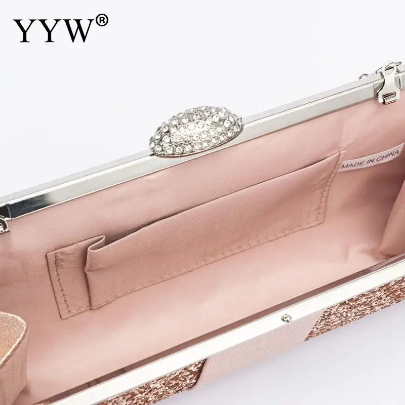 Evening Women Glitter Sequin Bridal Envelope Clutch Handbag Club Party Prom Handbag Shoulder Bag for Lady Diamond Clutch Purse