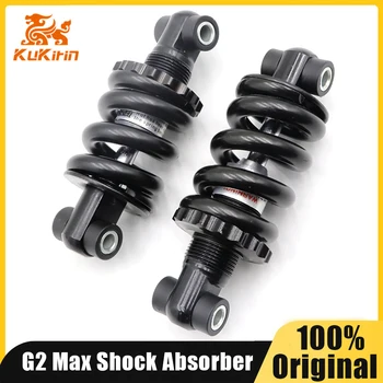 Ammortizzatore originale per KuKirin G2 Max Scooter elettrico anteriore 115mm posteriore 125mm molla ammortizzatore KUGOO Kickscooter parti