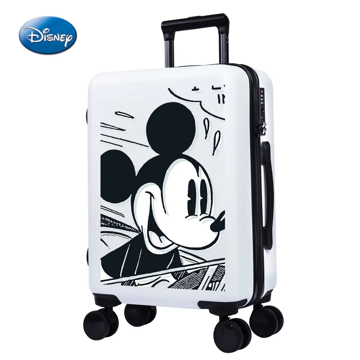 Disney Marke Gepäck Frauen und Herren 20 Zoll Rolling Gepäck Reise Koffer  Rädern 24 zoll Mickey Tragen Koffer _ - AliExpress Mobile
