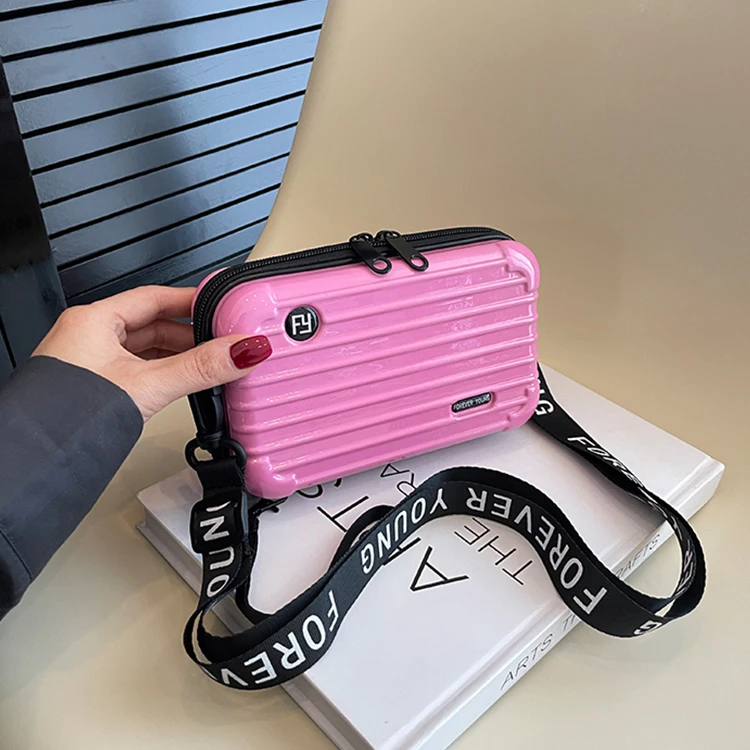 New trend luggage bag, women's small satchel, mini mobile phone