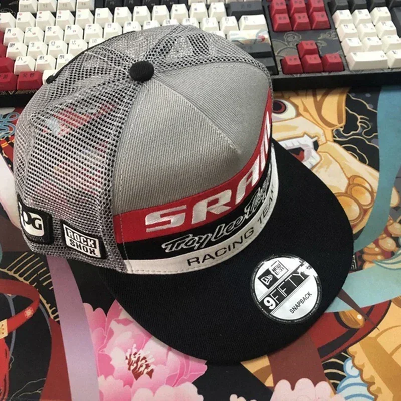 New Fashion SRAM Road Cycling Hat Outdoor Sunscreen Baseball Hat Driver's