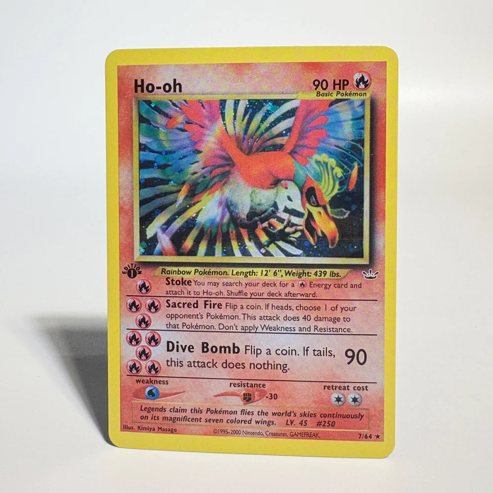 PKM/TCG Proxy Card DARK GYARADOS DARK CHARIZARD HO-OH HOUNDOOM Hobbies Collection Battle Das beste Geschenk PKM Card – Detail 8
