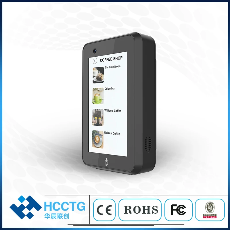 New SoftPOS EMV L1 L2 PCI Certificated Android Unattended Payment Terminal CM30 for Vending Machine, Taxi and Bus