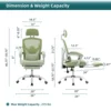 JHK Ergonomic Reclining High Back Mesh Living Room Rocking Gaming Chair Computer Desk Swivel Rolling  Lumbar Support Pillow 3