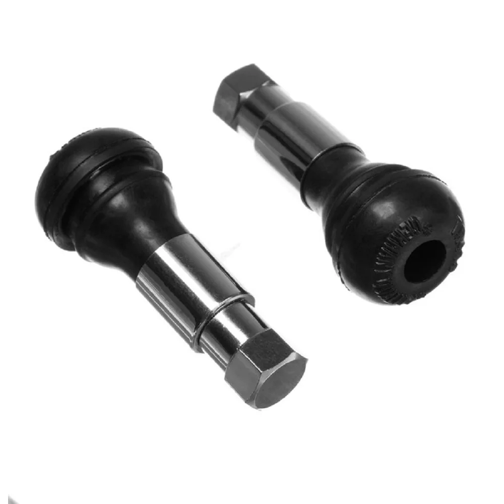 Chrome tubeless tire valve disc straight nipple wheel nipple 4 PCs tr412c tr413c tr414c tr415c tr418c