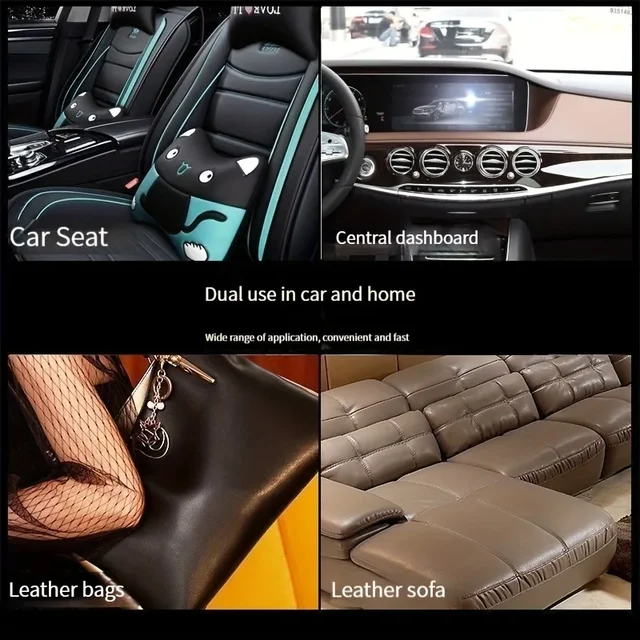 Multifunctional Leather Care Maintenance Oil Cleaning Cream for Car Interior Leather Seat Sofa Bag Shoes Jacket Care Polishing 5