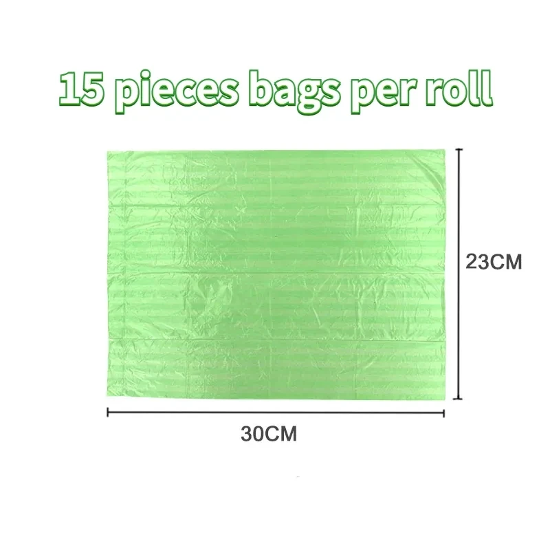 Dog Poop Bags 5/10/30Roll 15 Bags/Roll For Dog Large Cat Waste