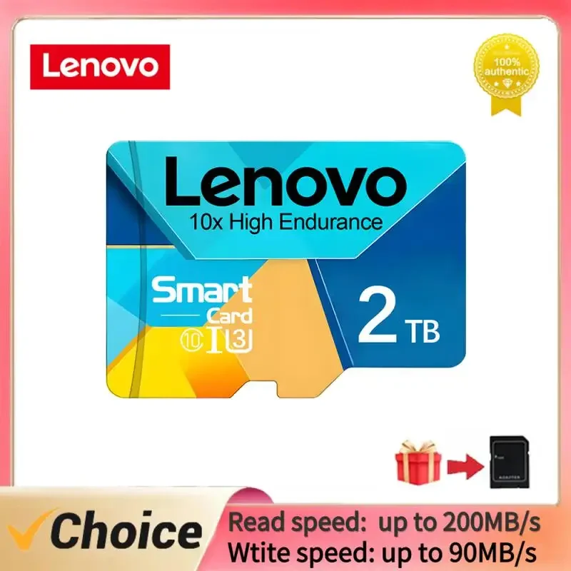 Scheda Di Memoria Ad Alta Velocità Lenovo 2Tb 1Tb Classe 10 Mini Sd Card 512Gb 256Gb Micro Tf Sd Card Ad Alta Velocità 128Gb Per Fotocamera Del Telefo