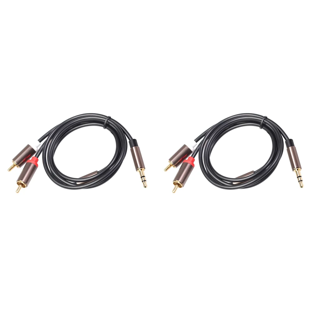 1/8 -2RCA  й, 3.5mm -2 RCA AUX  ̺, 2m