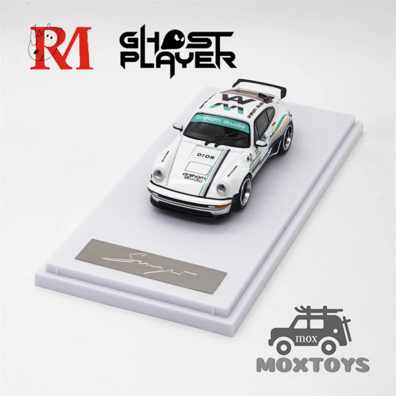

Модель Rhino x призрачный игрок 1:64 певец турбо исследование 930 художественная выставка Ограниченная Коллекция литая модель автомобиля