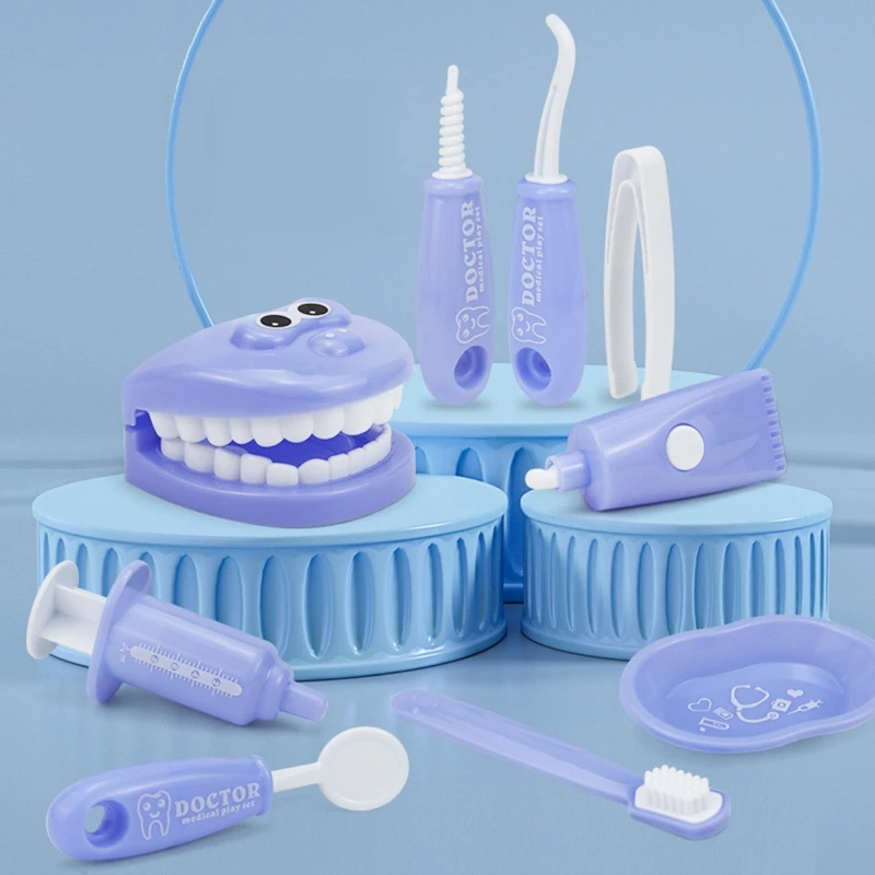Dentist Kit Play Set Dentist Toy Kit Doctor Set Kids Toy Dentist