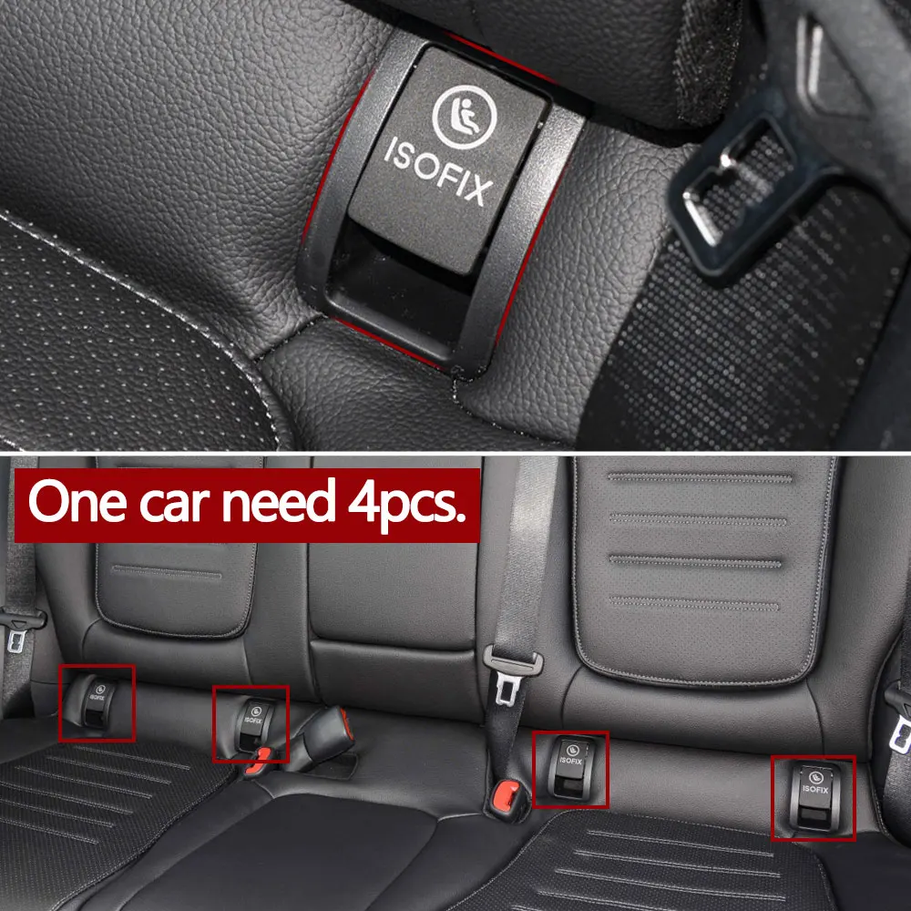 자동차 뒷좌석 버클 커버, ISOFIX 앵커 단추 커버 교체, 메르세데스 벤츠 GLC EQC N293 A2059200806, W253