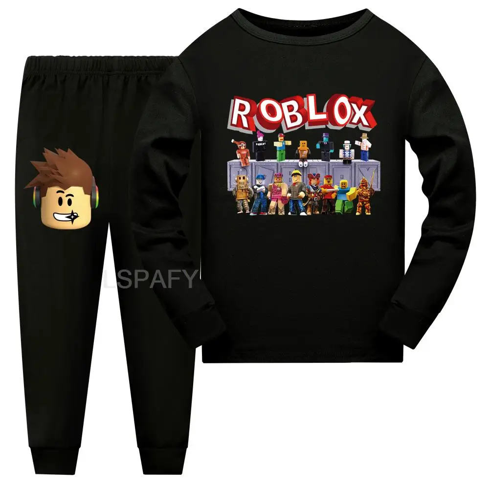 ROBLOX Children Pajamas Sets Kids Sleepwear suit Sleeved T-Shirts Trousers  Boy clothes Pj's Infant pijama Fashion Tops Pant - AliExpress