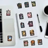 10/30/50/103pcs Pixel Style Anime Pokemon Stickers Pikachu Cartoon Decals DIY Suitcase Stationery Waterproof Sticker for Kids 6