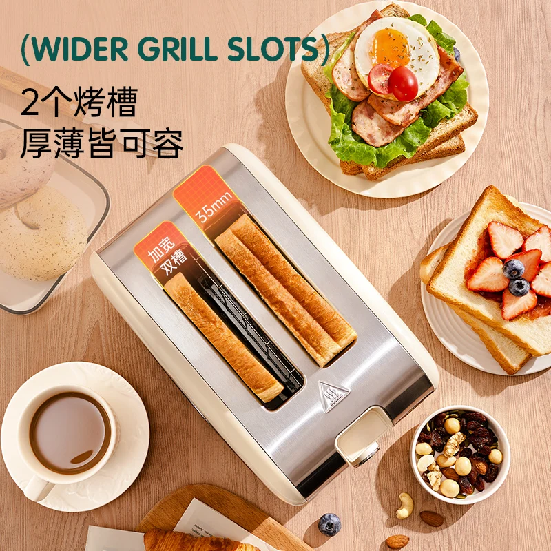Vintage Home Bread Machine seven-speed adjustment Sandwich Breakfast Maker Small Fully Automatic Toastmaster Toaster Heating