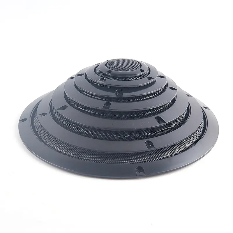 Speaker Accessories 2 3 4 5 6 8 10 Inch Speaker Net Cover Car Home Mesh Enclosure Speakers Plastic Frame Metal Iron Wire Grilles