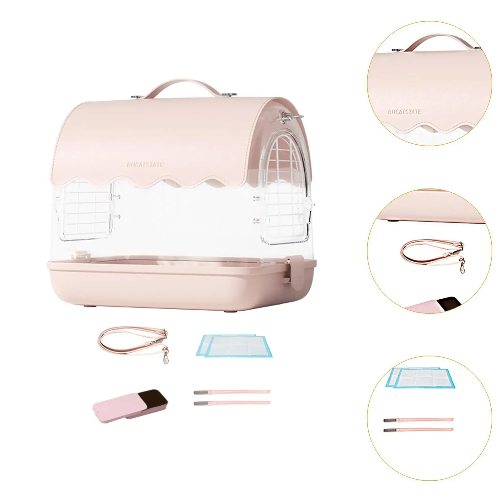 Bird Cage Bag Lightweight Bird Carrier for Parrots Budgies Birds