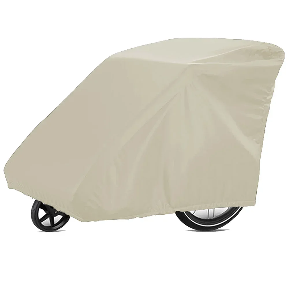 All Season Protective Cover for Kid's Bike Trailers Weather Resistant Fabric Ensures Lasting Durability Against the Elements