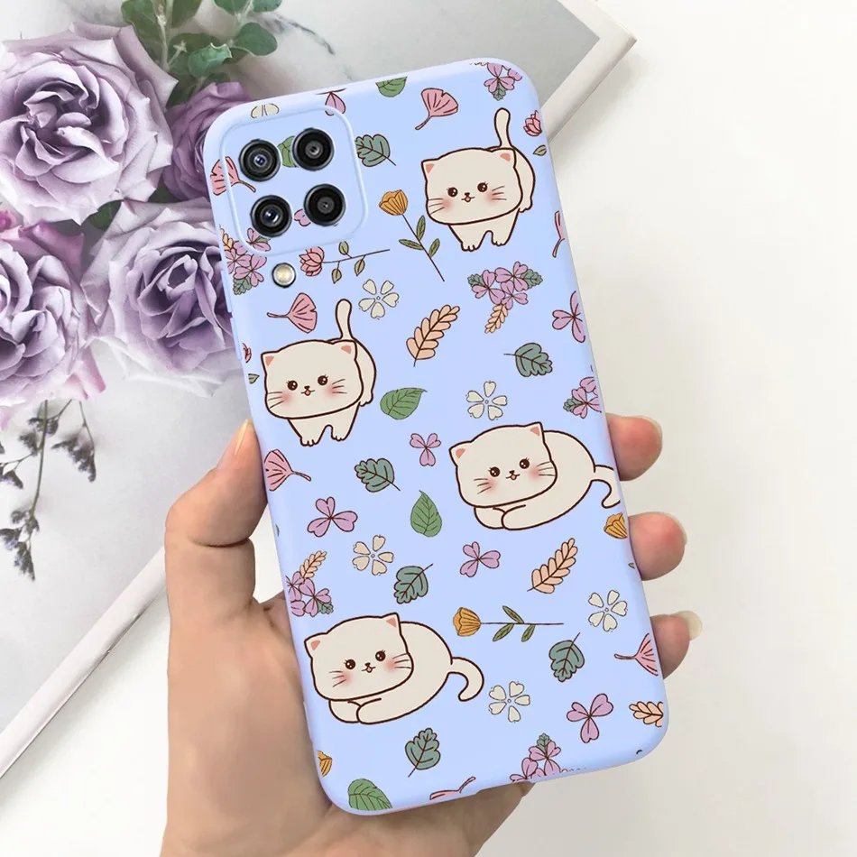 Cute Cat Cartoon Candy Color Soft Silicone Phone Case