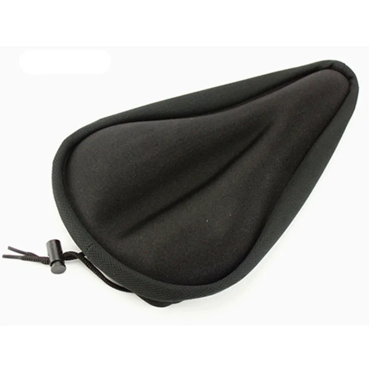 Housse De Selle Gel Blackburn 12x8,25 Pouces - Épaisseur 2,5 Cm Avec Cordons - Noir