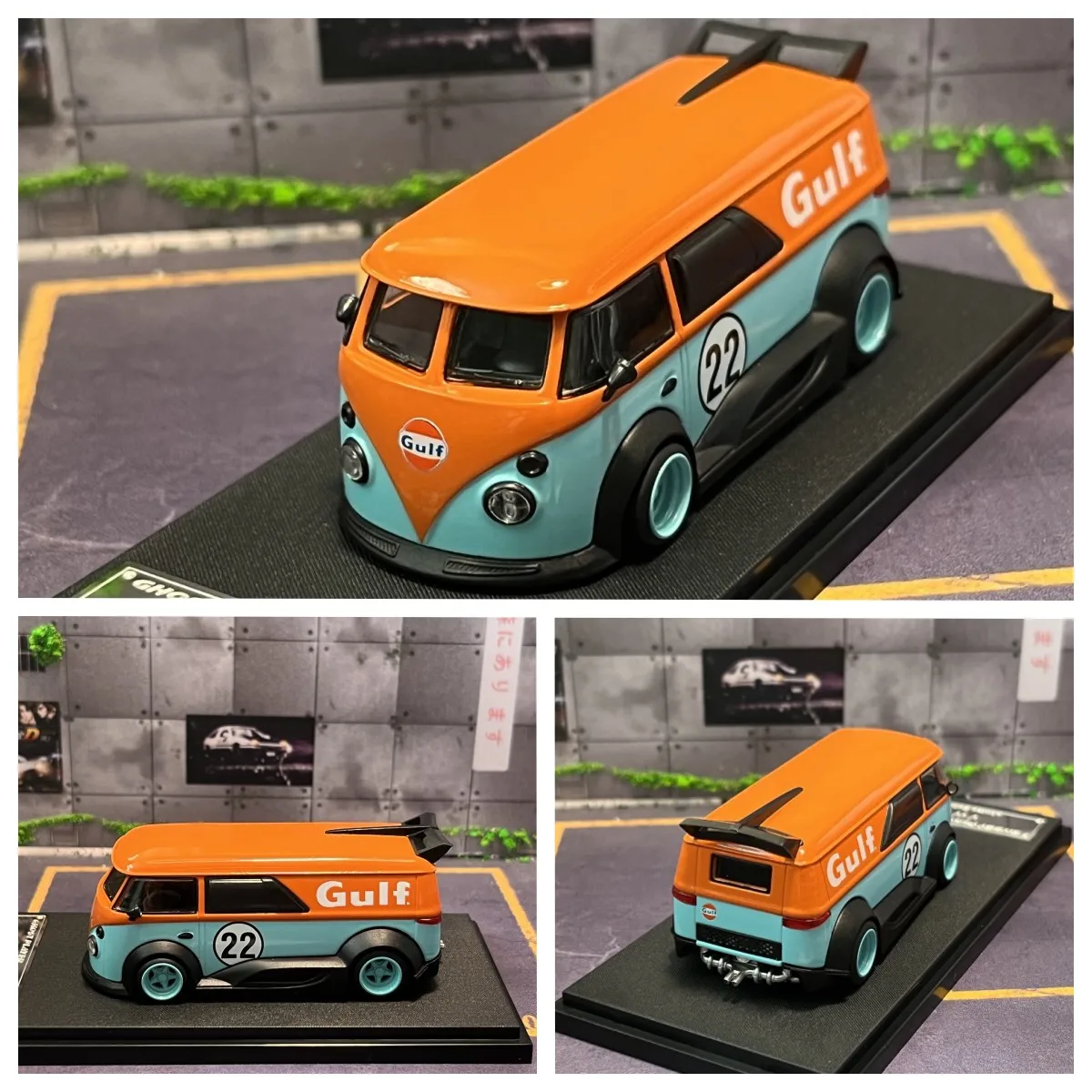 

MINI DREAM 1/64 RWB T1 Van Speed Alloy Diecast Car Model