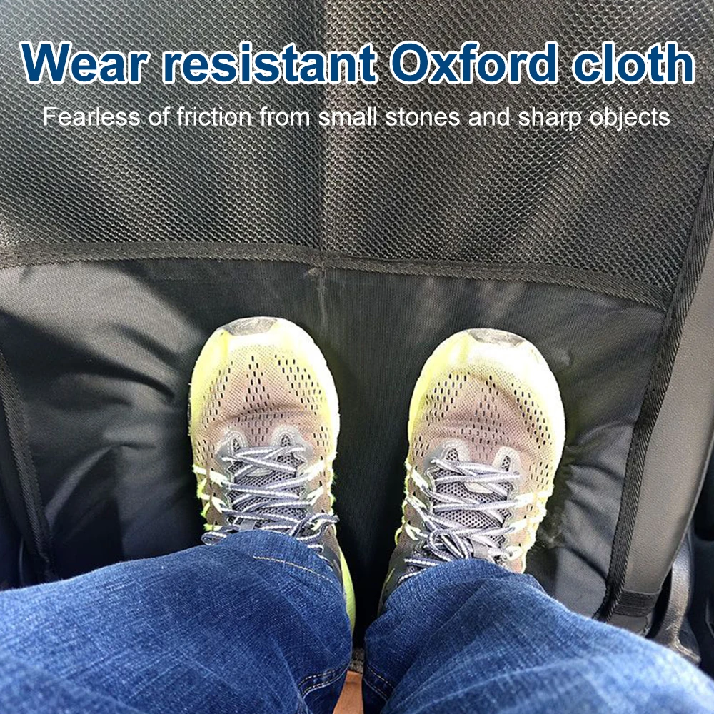 Waterproof Kick Mats Backseat Protector from Dirt Mud Scratches Car Seat Cover Anti Kick Mat Pad Car Accessories
