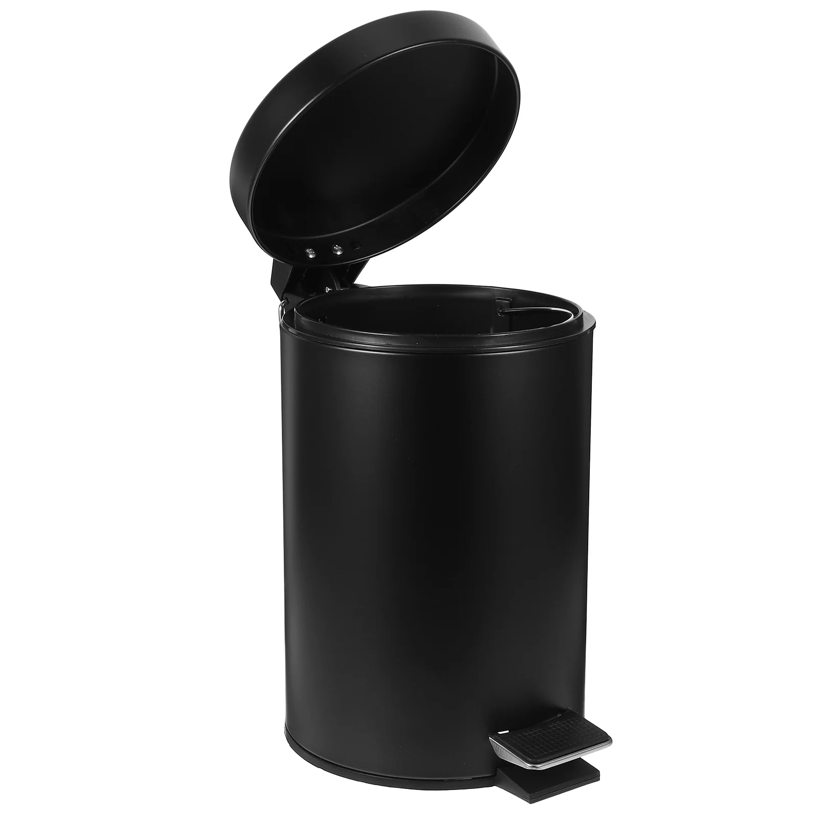 

Lidded Trash Can Recycling Pedal Rubbish Bin Garbage Container for Kitchen