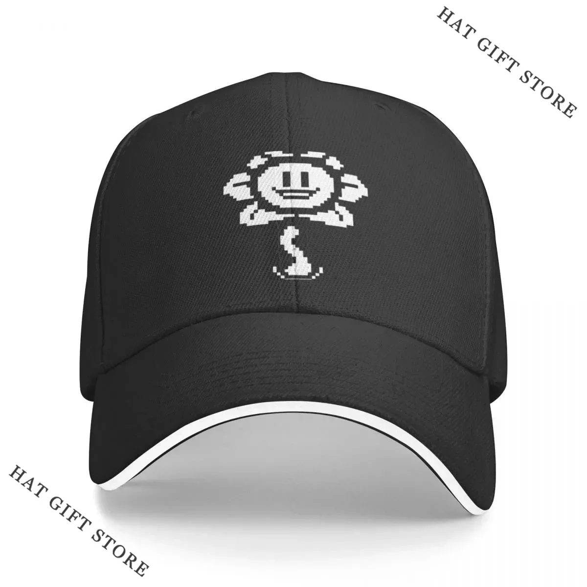 

Best Undertale Flowey Cap Baseball Cap sun hat Golf wear men hats Women's