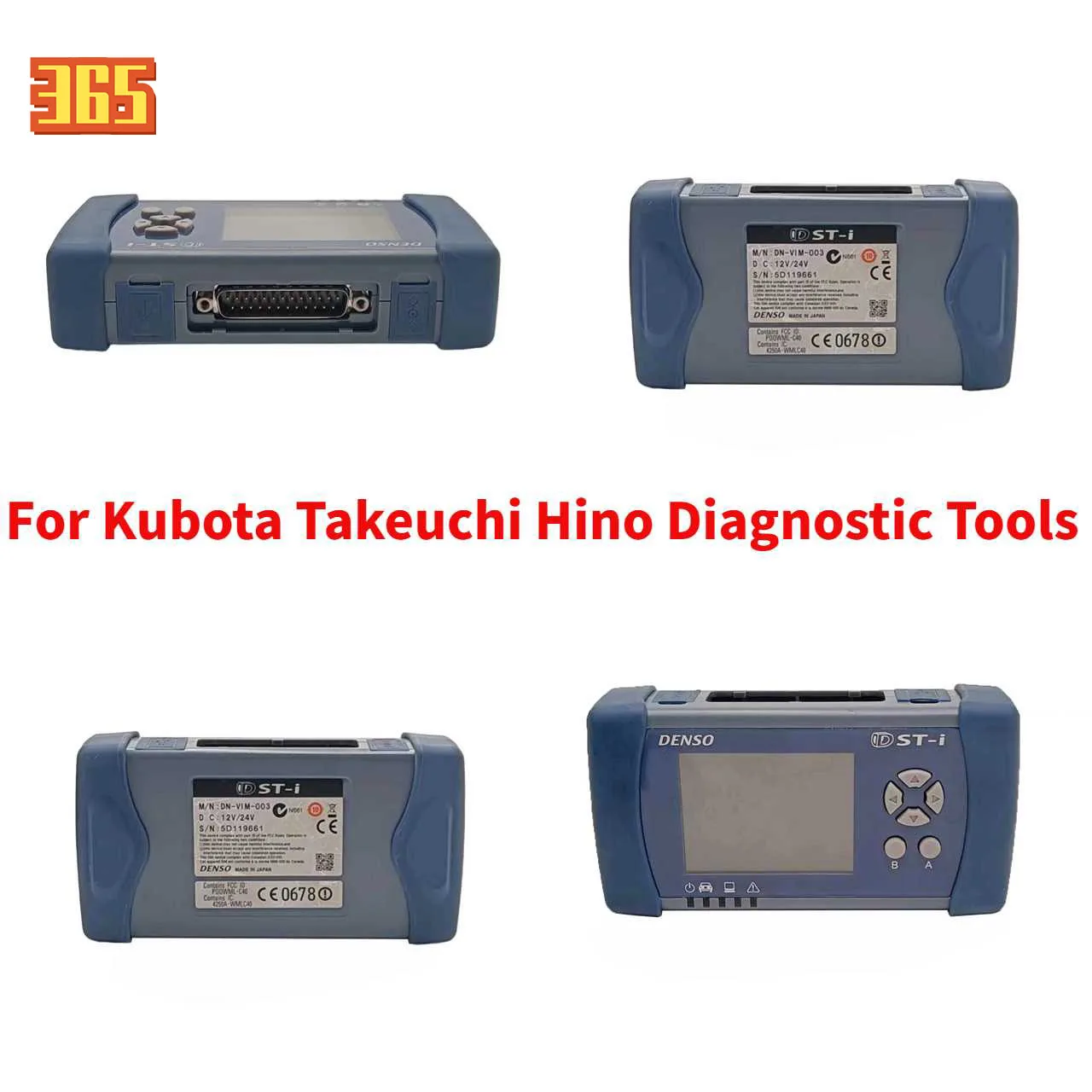 Dsti Diagmaster with software for heavyduty truck engines used in the