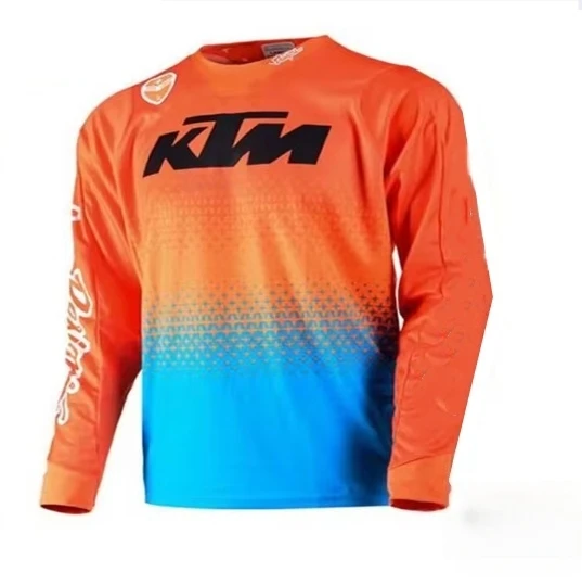 KTM 사이클링 저지 자전거 Mtb Ciclismo Bmx 모토크로스 저지 남성용 긴팔 티셔츠 다운힐 자전거 카미세타스