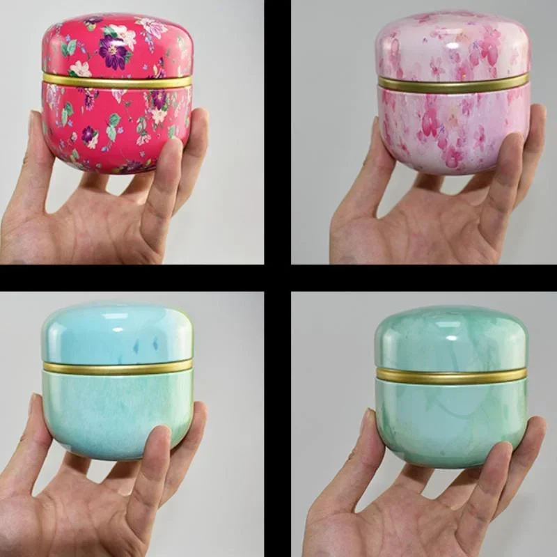 Tea Storage Kitchen Tea Box Jar Storage Holder Sweetmeats Candies Cans Teaware Tea Caddies Containers Multi-purpose Storage Box 5