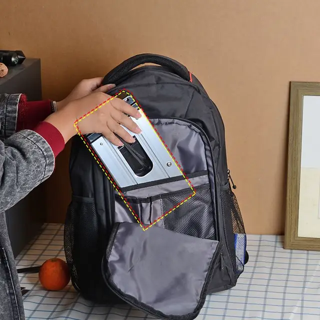 스테인리스 스틸로 제작된 접이식 쇼핑 카트, 강력한 내구성과 휴대 가능한 디자인