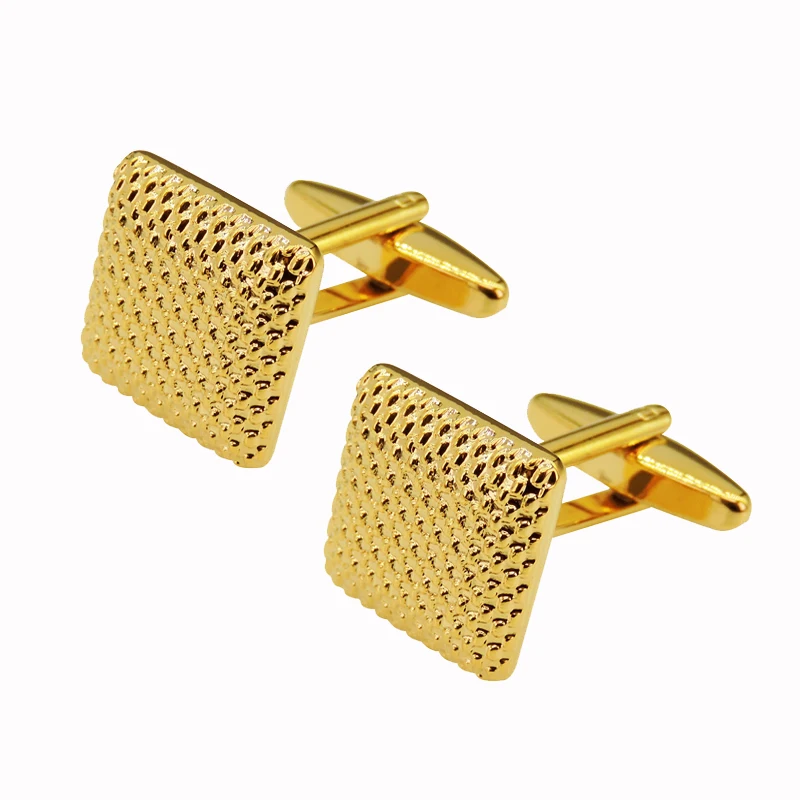 High-Quality Stainless Steel Cufflinks - Laser Engraved Design for Weddings and Business