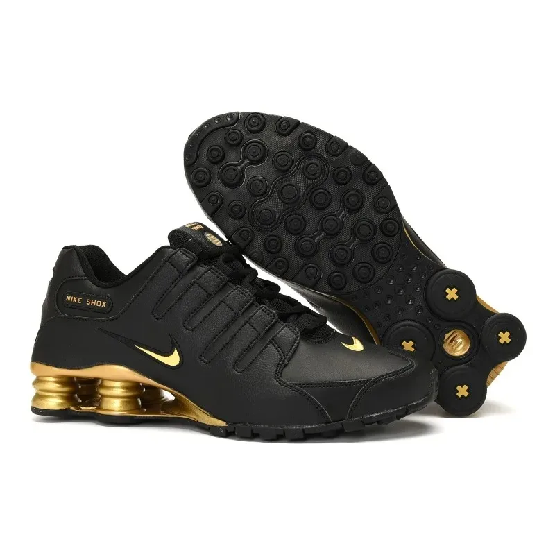 Nike Shox NZ Triple Black White Air Columns Lightweight Shock