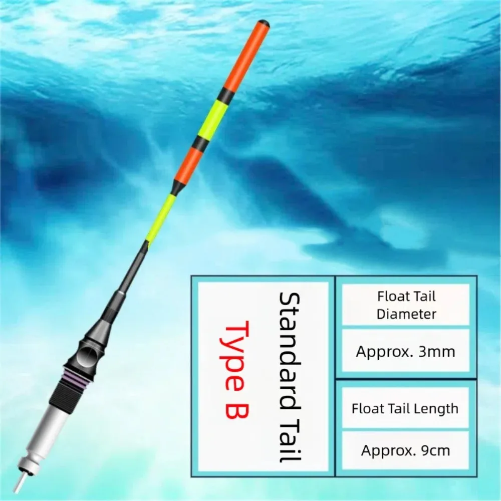 2 stücke Helle Licht Leuchtende LED Smart Float Ultra Empfindliche Top Mount Elektronische Float Super Helle Angeln Boje Nacht Angeln – Detail 7