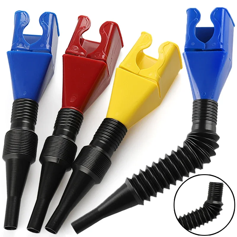 

Car Refueling Auto Accessories Funnel Gasoline Foldable Engine Oil Funnel Tool Plastic Funnel Car Motorcycle Refueling Tool