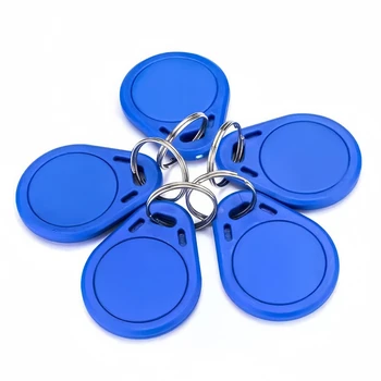 10/50/100pcs 13.56MHz RFID Keykobs Read Only S50 Proximity IC Smart Card Token Tag Key Fobs For Access Control System 1